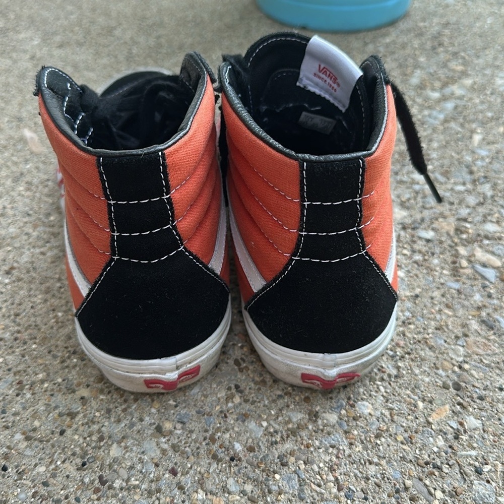 Vans high tops with flames men’s size 10.5 - Picture 6 of 8